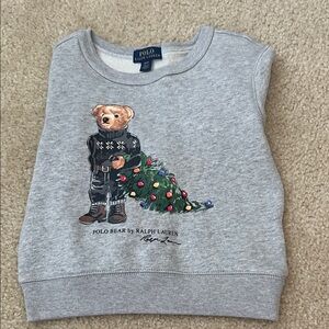 Polo by Ralph Lauren Gray Sweatshirt with Polo Bear